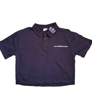 Zara Essential Issue Navy Polo GIRL SIZE 9/10